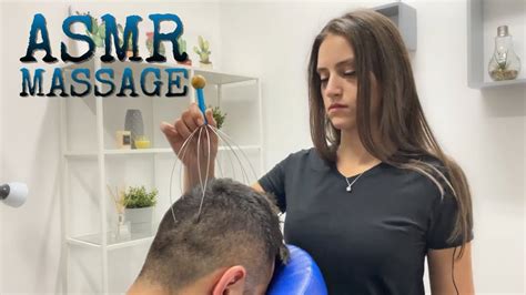 asmr neck massage